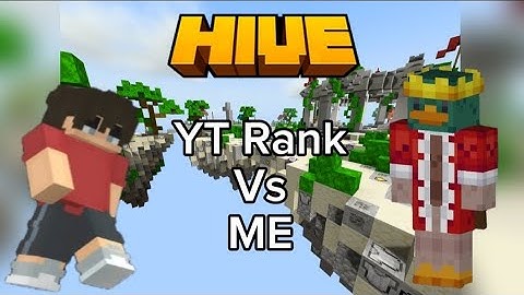 I 1v1 against a YOUTUBE RANK on the Hive