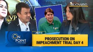 Inside Day 4 of VP Sara Duterte impeachment trial | Cong. Robert Ace Barbers | On Point