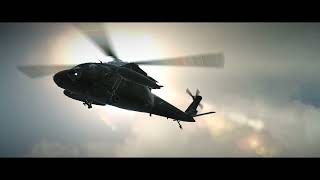 element 3d helicopter test scene