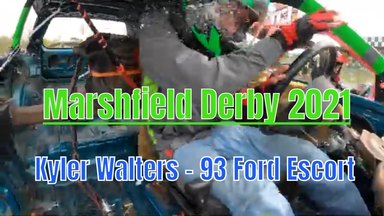Mad Dog Ministries | Marshfield Derby Wisconsin 2021 | Kyler Walters 93' Ford Escort