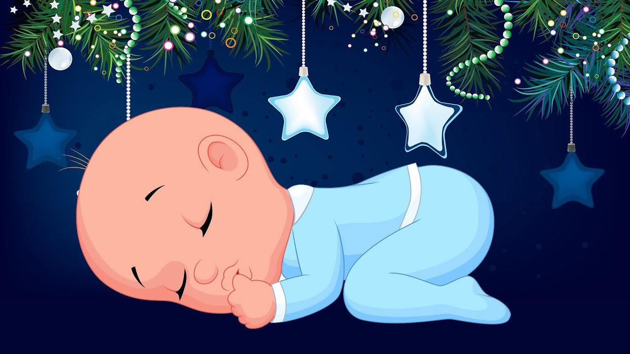 Berceuse de Noël pour Bébé Dormir ♫ Père Noël Relaxant Animation - YouTube