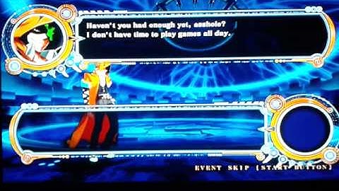 Blazblue Chrono Phantasma Extend Arcade Mode with Terumi Hell Difficulty (Part 3)