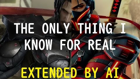 The only thing I know for real - Extended by AI