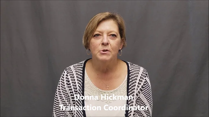 Donna Hickman - Transaction Coordinator