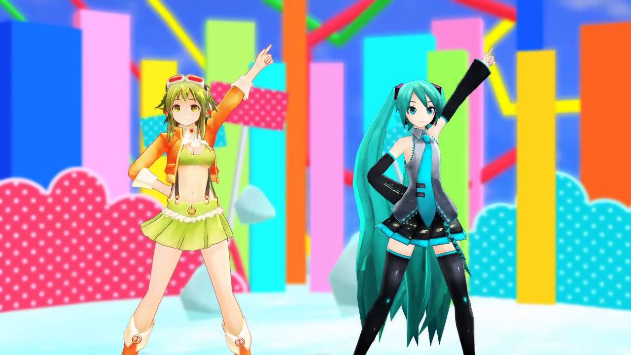 【MMD】ラブポーション【GUMIx初音ミク】