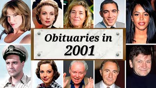 Famous Faces We Lost in 2001 | Obituary in 2001