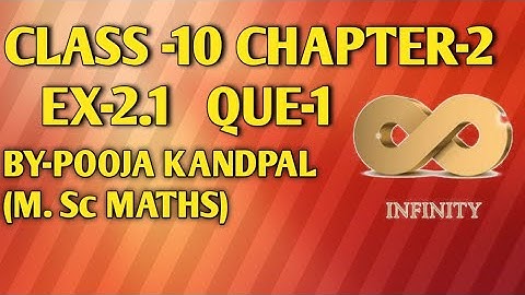 CLASS-10 CHAPTER-2 POLYNOMIAL EX-2.1 QUE-1♾️