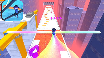 ROOF RAILS 🖖 All Levels Walkthrough iOS, Android New Game Update Max Level 67 - 68