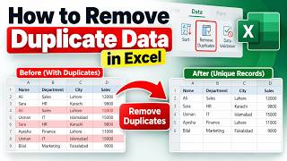 How to Remove Duplicate Data in Excel | Easy Step-by-Step Tutorial