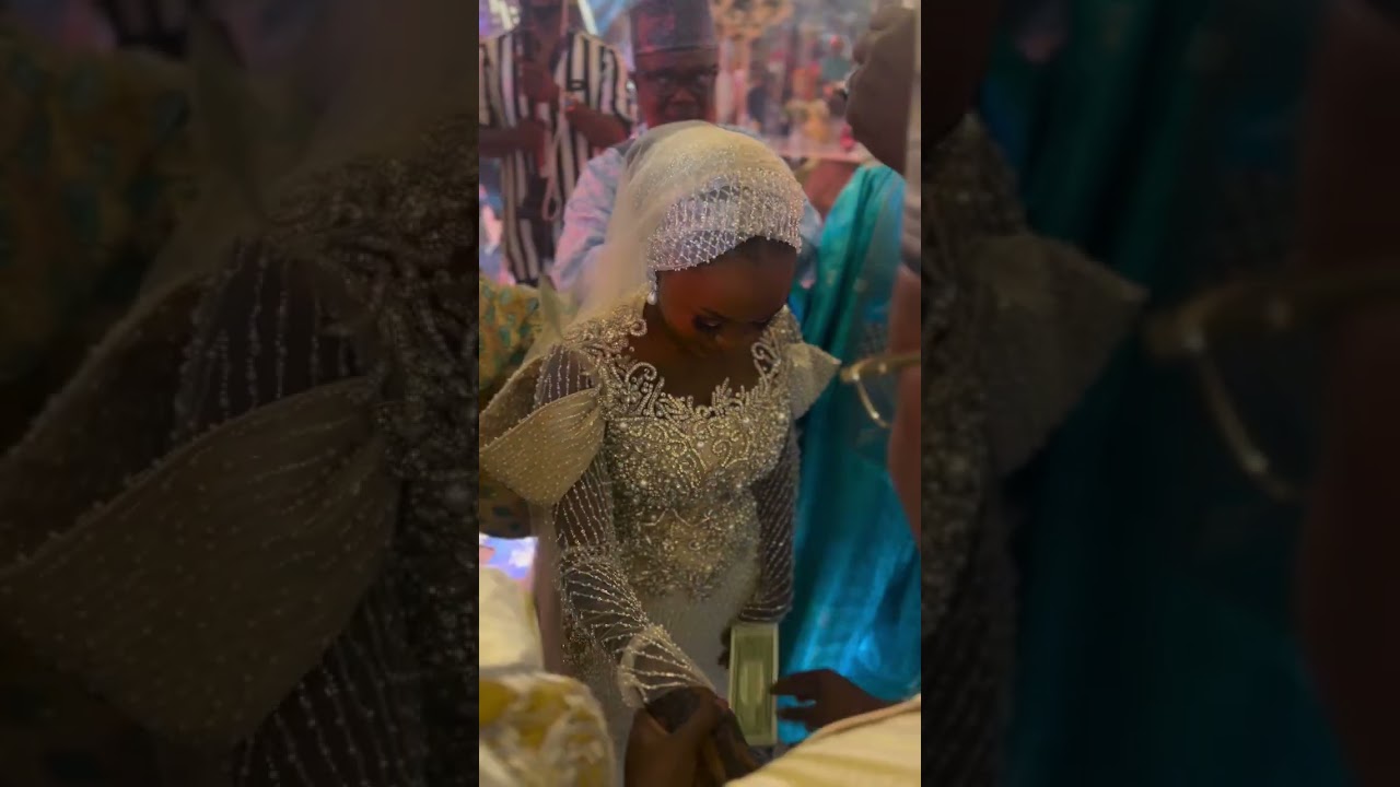 THE RICH FAMILY WITH THEIR BRIDE SPRAYING DOLLARS 