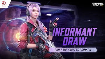 Informant Draw | Garena Call of Duty: Mobile