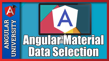 💥 Angular Material Data Table - Data Selection