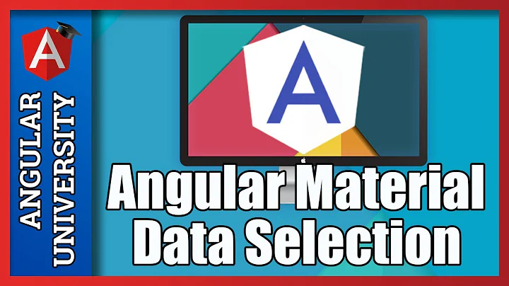 💥 Angular Material Data Table - Data Selection