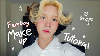 2025 UPDATED MAKEUP TUTORIAL FOR FEMBOYS :D