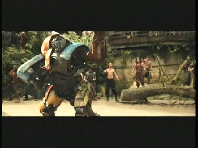 real steel movie Atom vs Metro