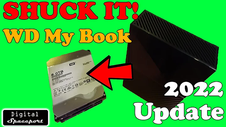 How To Shuck a WD My Book in 3 Minutes