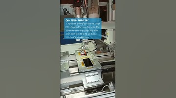 Robot SCARA Inovance bôi keo màn hình điện thoại chính xác #inovance #automation