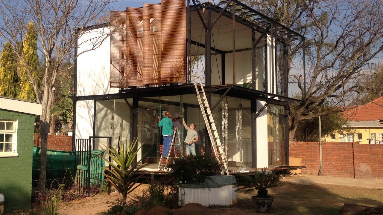 Modular house construction step by step slideshow, first ever HouseZero ...