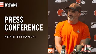 Kevin Stefanski: We're still in training camp mode | Press Conferences