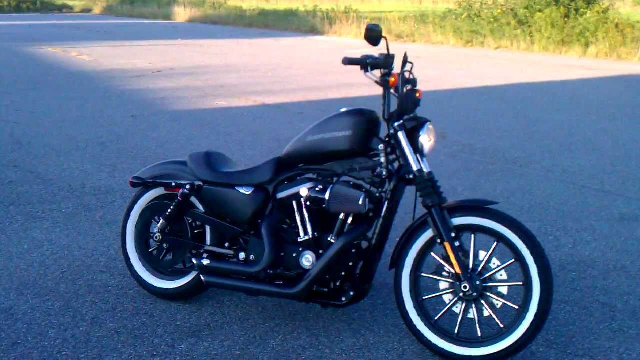 2010 Harley Iron 883 - YouTube