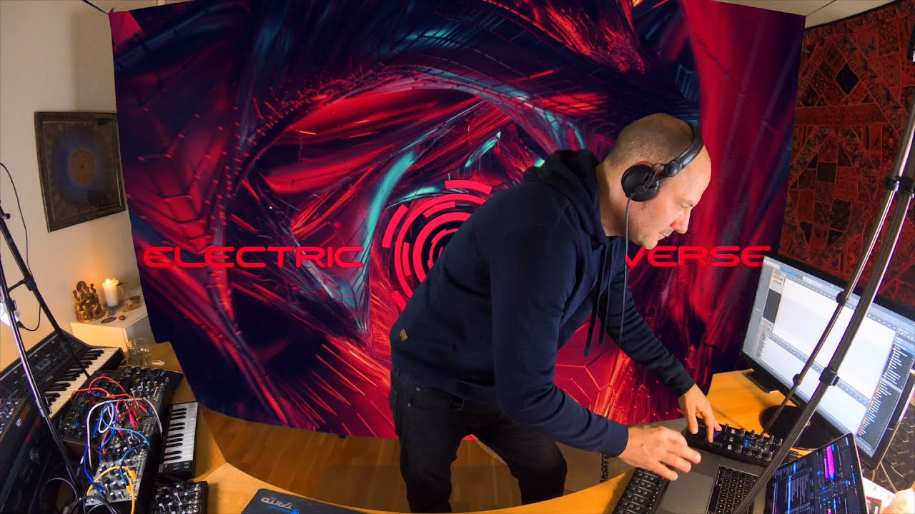 Electric Universe Psytrance Love & Live Stream from the Studio Full