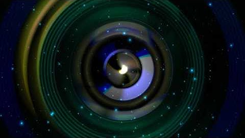 60fps VJ Extreme Element Melting Rings 4K HD Motion Effect