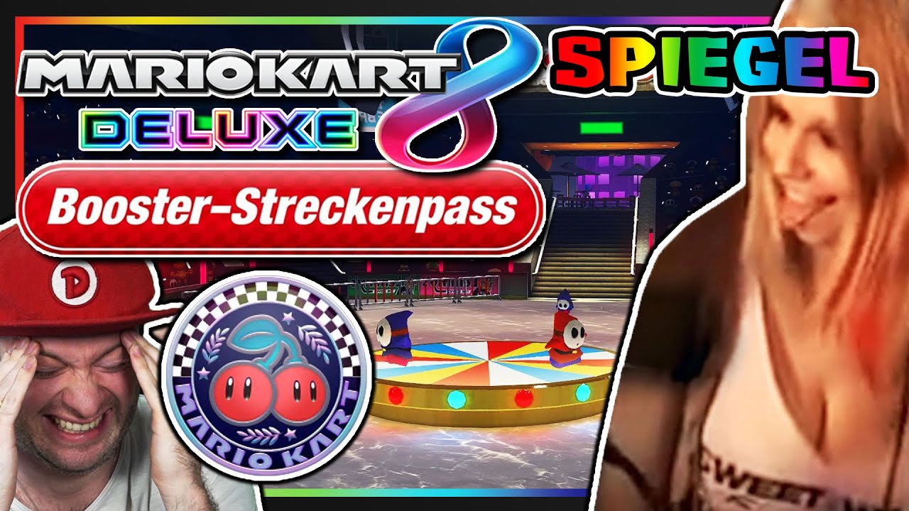 MARIO KART 8 DELUXE BOOSTER-STRECKENPASS 🏁 Doppelkirschen-Cup Spiegel Together mit Juli