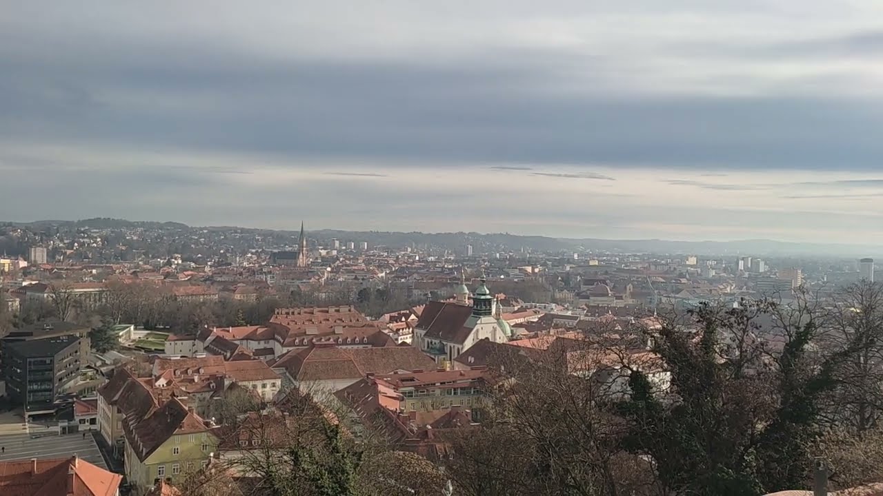 View of the Austrian city of 
