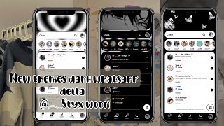 ! 🍄¡ New themes [dark] WhatssAp Delta @marshaddai 🍵 screenshot 4