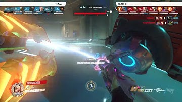 Overwatch - Intense Hold/Comeback! 24 (Replay Moment - Hard Bots)