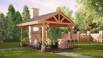 Gazebo: Model a with Archicad and render with twinmotion A to Z