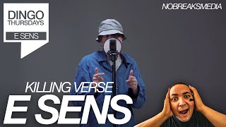 E SENS | Dingo Freestyle: Killing Verse | REACTION