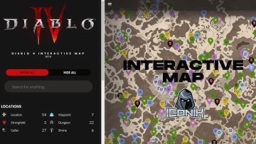 Diablo 4 - Interactive Map - Know your way around Fractured Peaks