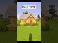 survival House build in Minecraft #minecraft #viral #shorts #gaming #gameplay