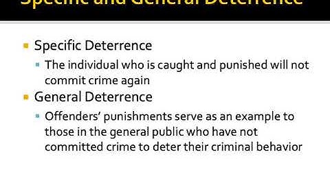 Deterrence Theory and Rational Choice Theory