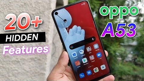 Oppo A53 20+ Hidden Features | Oppo A53 Tips and Tricks | Oppo A53 top hidden features | oppo a53