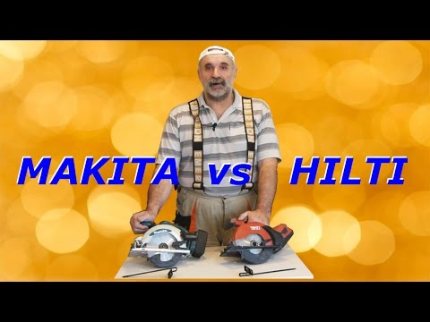 Аккумуляторные пилы/Makita BSS 610 vs Hilti SCM 22-a