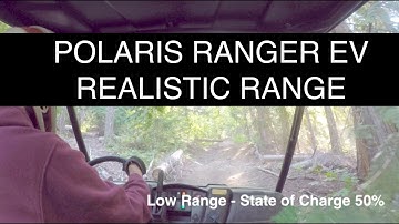 Polaris Ranger EV Range Test (Steep Terrain) - New Lead Acid Batteries