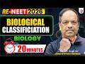 RE-NEET 2026 🔥BIOLOGY NCERT LINE BY LINE⚡ BIOLOGICAL CLASSIFICATION IN JUST 20 MINUTES ⚡ #singh_sir
