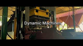 Fully Automatic Paver Block Making Machine Dynamic Machines High Production Concrete Block