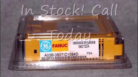 A03B-0807-C158 In Stock! Call (919) 624-6648 Fanuc CNC Relay Module 230V AOAO8E