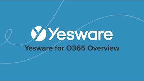 Yesware for O365 Overview