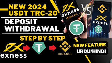 The Quick & Easy Way to Deposit & Withdraw from Exness to Binance! ⚡USDT TRC-20 Transaction Guide! 💵