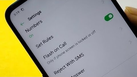 How to on/off call flashlight oppo A15, incoming call flash light turn off kaise kare