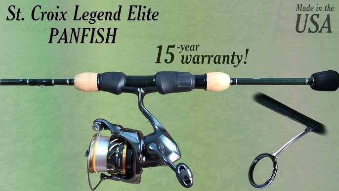 Shakespeare Micro Series rod review  Great Ultra Light for Crappie, Trout,  Panfish 