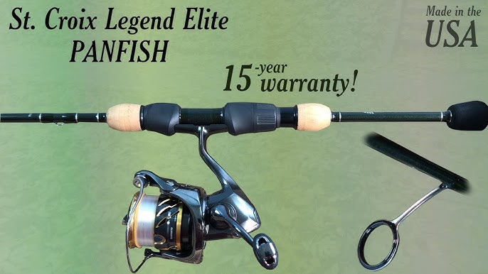 St Croix Panfish Rods: Panfish vs. Avid vs. Legend Elite 