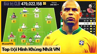 Choáng Váng Top Đội Hình Khủng Nhất FC Online 2024: 480.000 Tỷ GTĐH Với RÔ BÉO ICON +7, CR7 TOTY +8