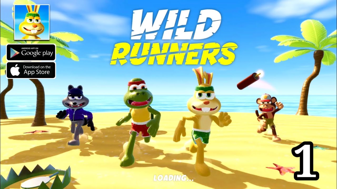 Wild Runners Fun Gameplay Walkthrough (Android, iOS) Part 1 YouTube
