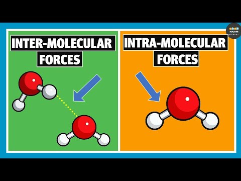 Video: Vad menas med intermolekylära krafter?