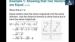 PreCalculus Class Lecture Video 6.6